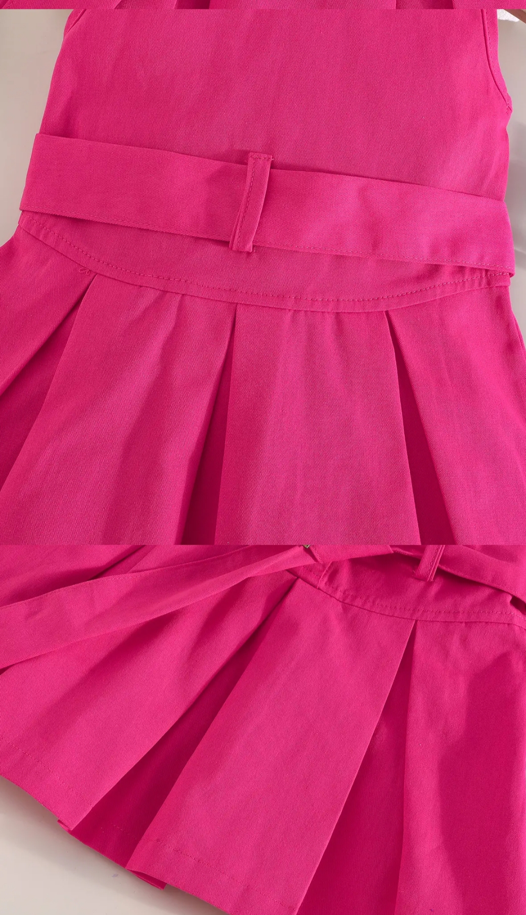 Lapel Dress with Belt - Image 6